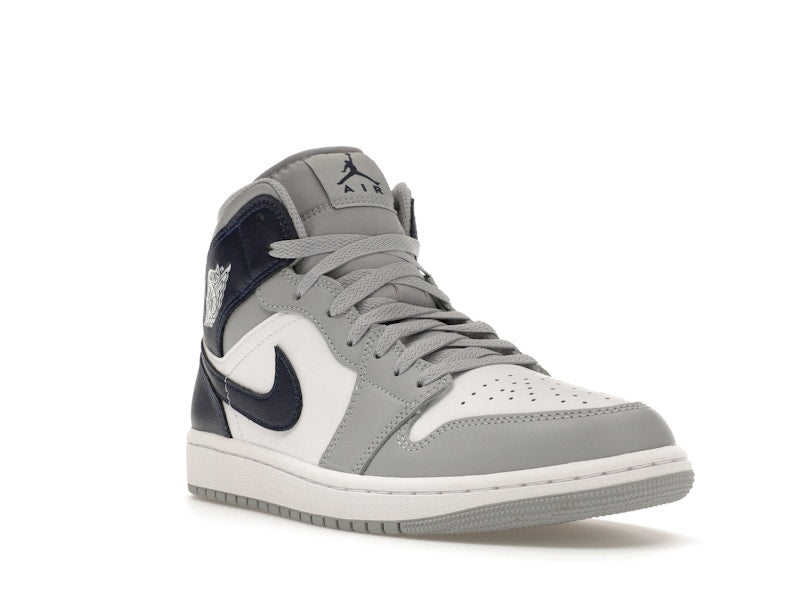 Jordan 1 Mid Wolf Grey Midnight Navy