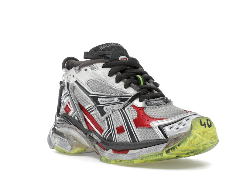 Balenciaga Runner Black White Red Neon Yellow