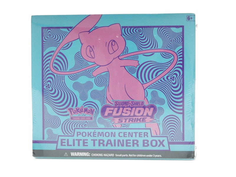 Pokémon TCG Sword & Shield Fusion Strike Pokémon Center Elite Trainer Box