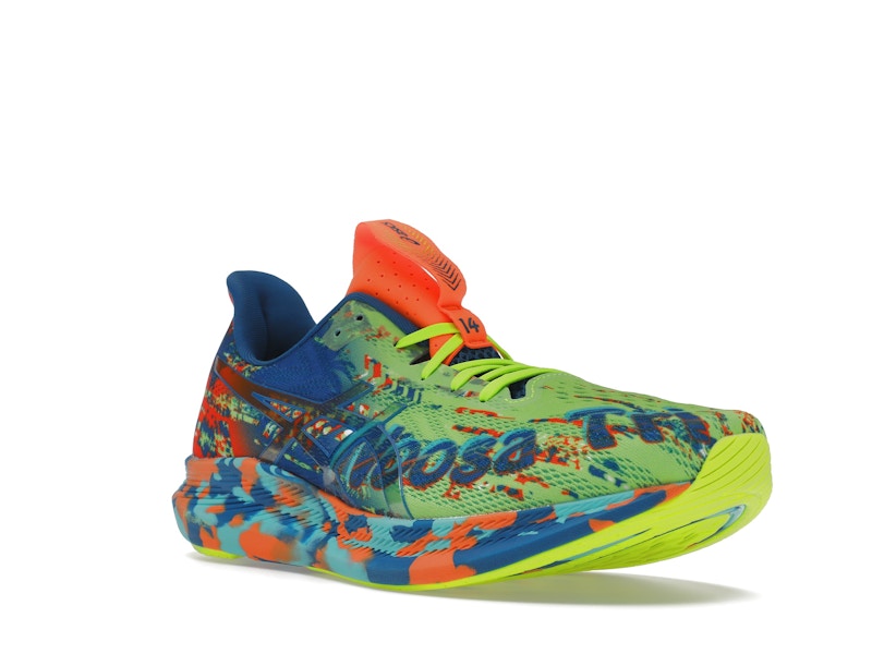 ASICS Noosa Tri 14 Hazard Green Lake Drive Orange