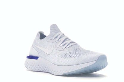 Nike Epic React Flyknit White Racer Blue (Women's)