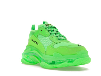 Balenciaga Triple S Neon Green Clear Sole