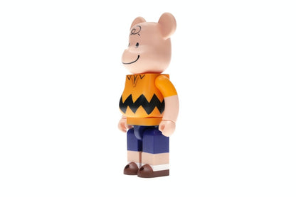 Bearbrick Charlie Brown 400% Yellow