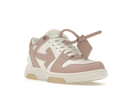 OFF-WHITE Out Of Office "OOO" Low Tops White Pink (Women's)