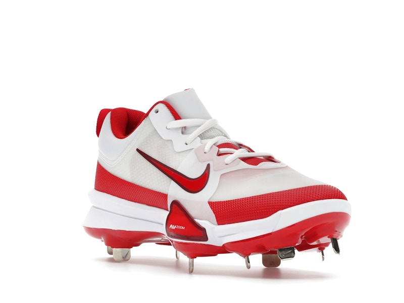 Nike Force Zoom Trout 9 Pro White Team Red University Red