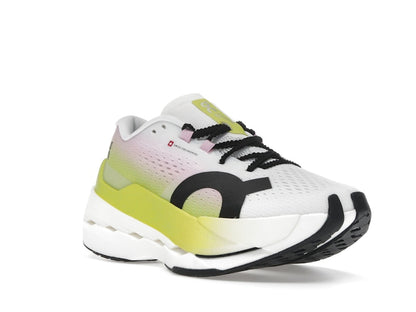 On Running Cloudboom Max Lime Raspberry