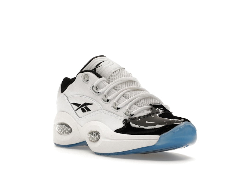 Reebok Question Low White Black Toe