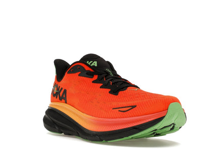 Hoka One One Clifton 9 Flame Vibrant Orange