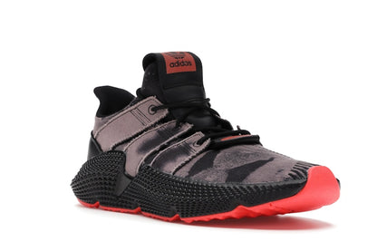 adidas Prophere Bleached Black Solar Red