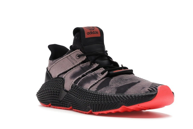 adidas Prophere Bleached Black Solar Red