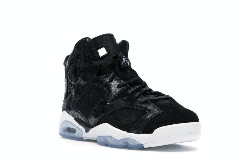 Jordan 6 Retro Heiress Black Suede (GS)