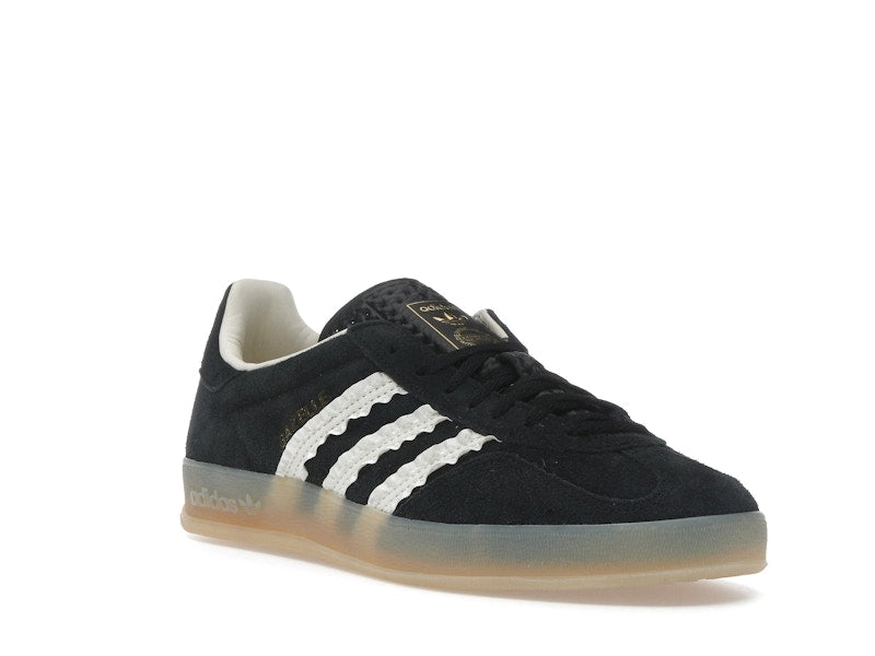 adidas Gazelle Indoor Core Black Cream White Gum (Women's)