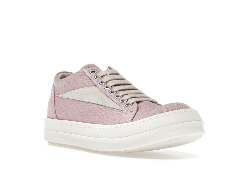 Rick Owens DRKSHDW EDFU Vintage Sneakers Faded Pnk Pearl Milk