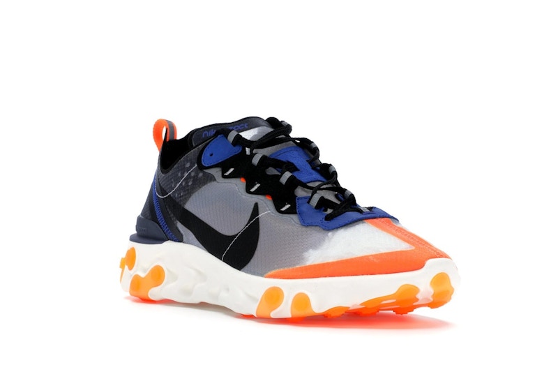 Nike React Element 87 Thunder Blue/Total Orange
