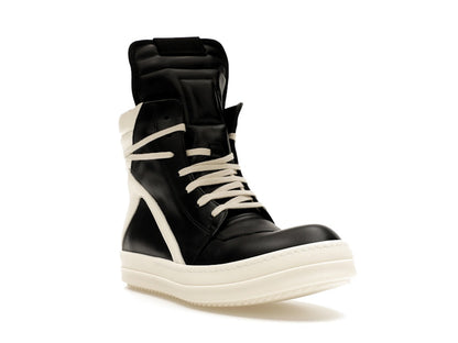 Rick Owens Luxor Geobasket Black Milk