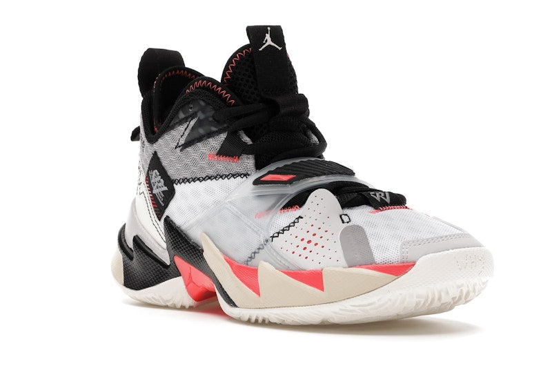 Jordan Why Not Zer0.3 White Bright Crimson Black (GS)