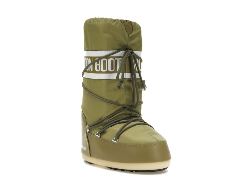 Moon Boot Icon Nylon Boot Khaki