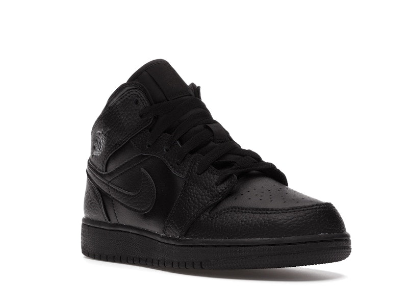 Jordan 1 Mid Black (GS)