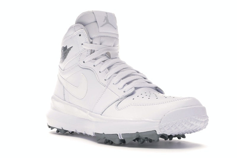 Jordan 1 Retro Golf Cleat White Metallic