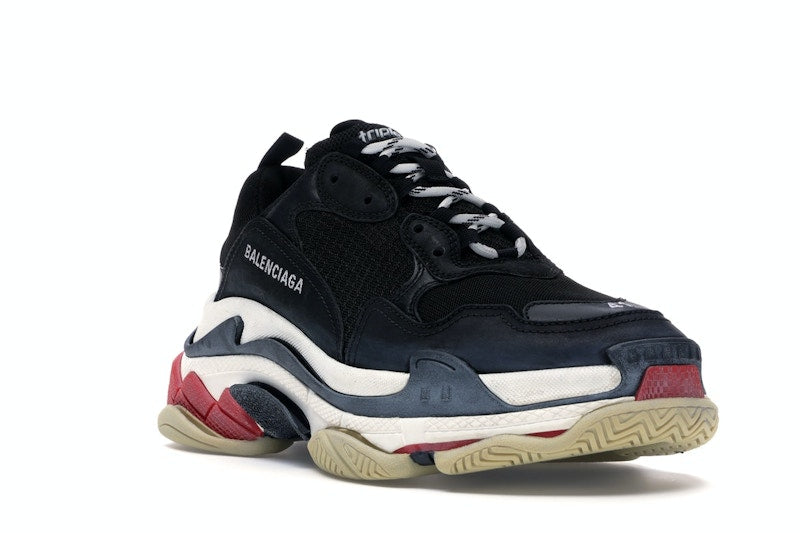 Balenciaga Triple S Black White Red (2018 Reissue)