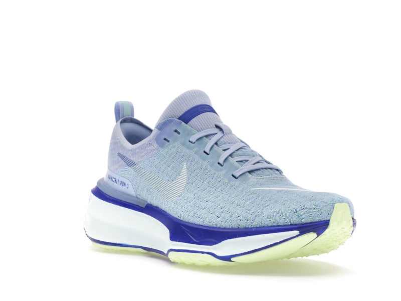 Nike Invincible Run 3 Aluminum Racer Blue Barely Volt Glacier Blue