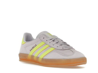 adidas Gazelle Indoor Silver Dawn Solar Yellow (Women's)