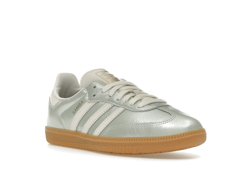 adidas Samba OG Linen Green Metallic (Women's)