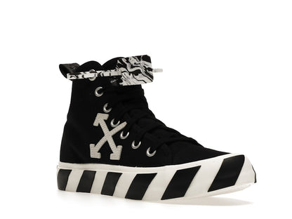 OFF-WHITE Vulcanized Mid Top Black White