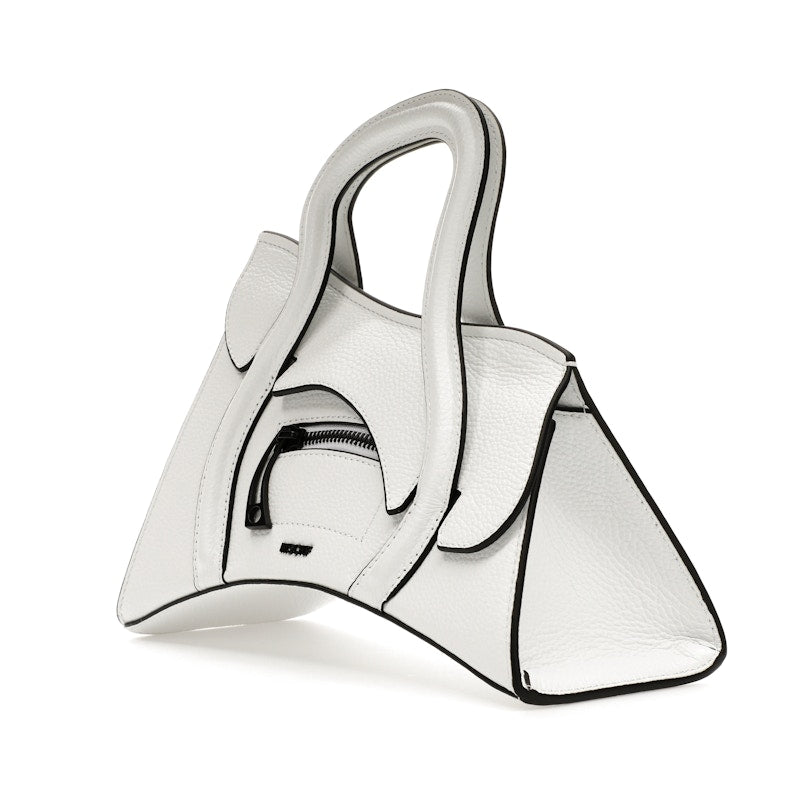 MSCHF Global Supply Chain Telephone Handbag White