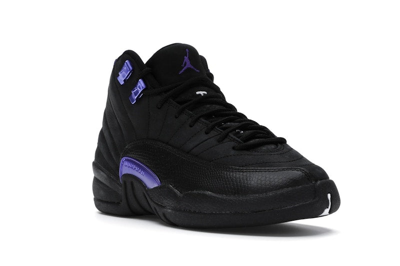 Jordan 12 Retro Black Dark Concord (GS)