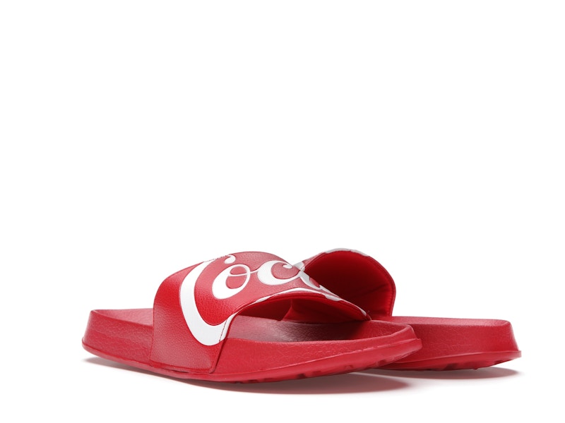Kith Logo Slides Coca Cola Red