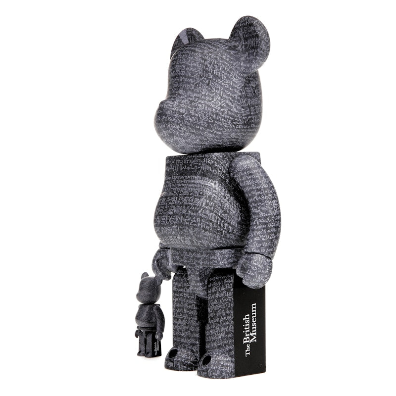 Bearbrick The British Museum (The Rosetta Stone) 100% & 400% Set