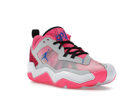 Jordan One Take 4 White Pink Blast Photon Dust Game Royal