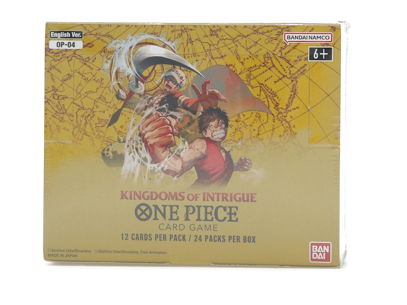 Bandai One Piece Card Game Kingdom of Intrigue Booster Box (OP-04)