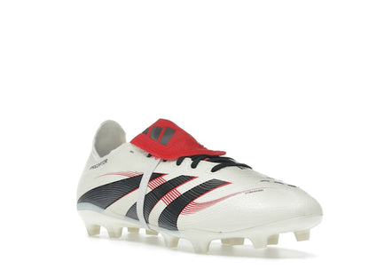 adidas Predator League Fold-Over Tongue FG/MG Off White Core Black Pure Ruby