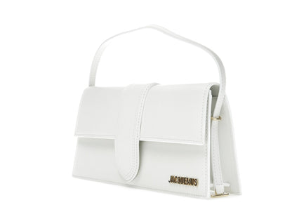 Jacquemus Le Bambino Long Shoulder Bag White