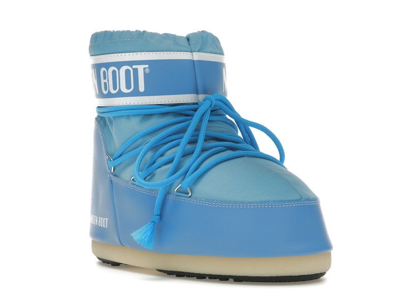 Moon Boot Icon Low Nylon Boot Alaskan Blue
