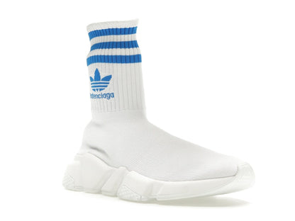 Balenciaga x adidas Speed Trainer White Blue