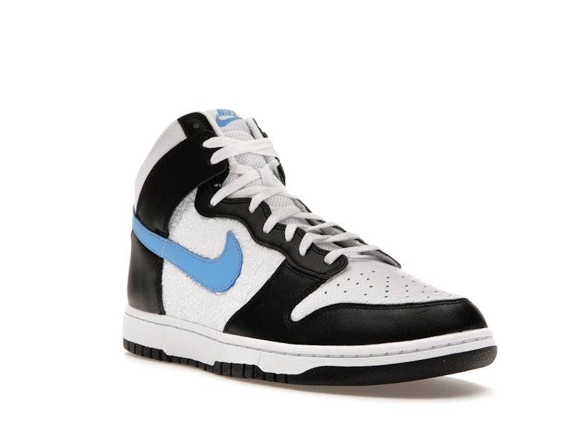 Nike Dunk High Retro FLC Black University Blue White