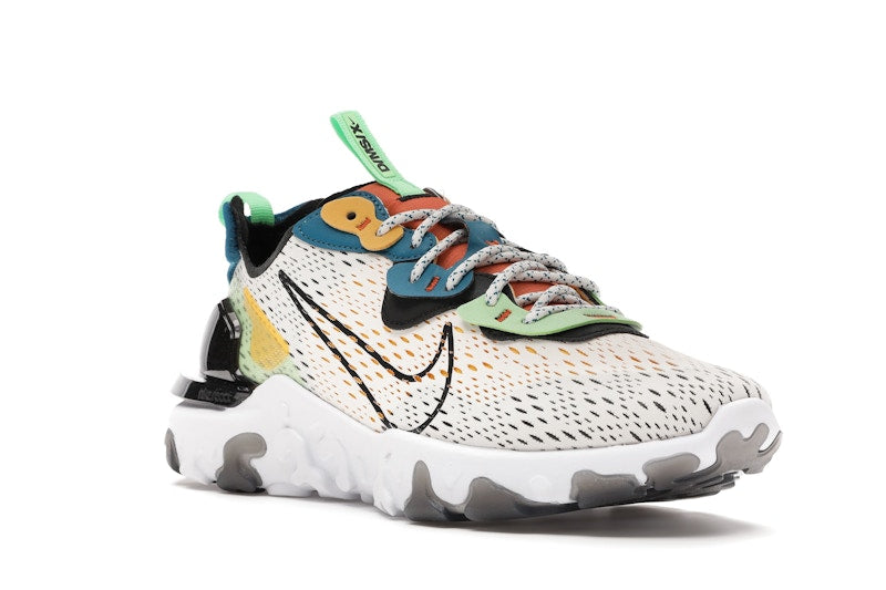 Nike React Vision Phantom Green Abyss Laser Orange