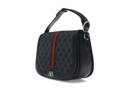 Gucci x Balenciaga The Hacker Project Medium Shoulder Bag Black