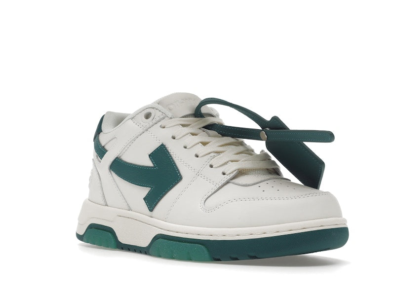 OFF-WHITE Out Of Office OOO Low Tops White Green (FW22)