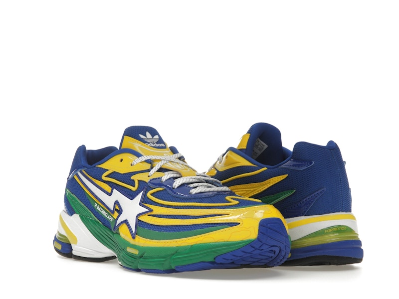 adidas Orketro Bape Yellow Blue Green