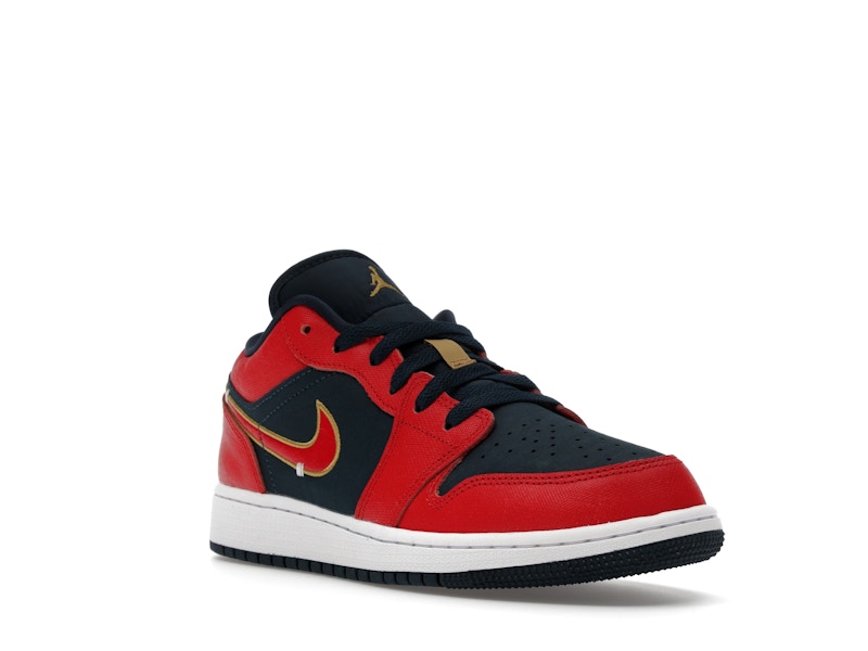 Jordan 1 Low Armory Navy Sport Red (GS)
