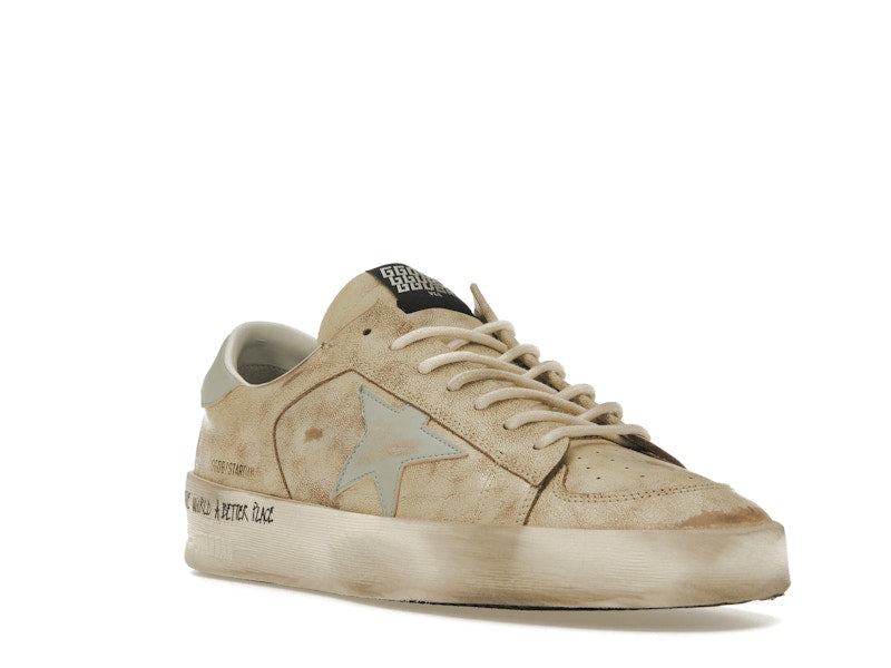 Golden Goose Stardan White Vintage Light Blue