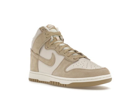 Nike Dunk High Tan Suede White