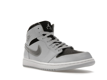 Jordan 1 Mid Pure Platinum Metallic Silver