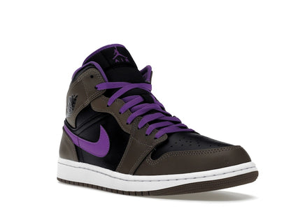 Jordan 1 Mid Purple Mocha