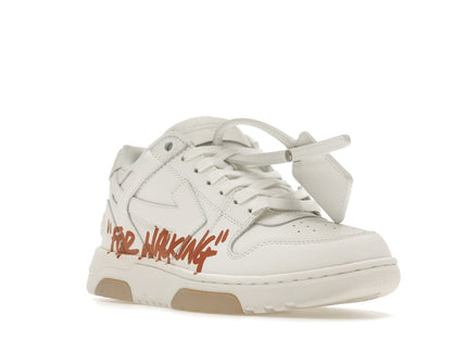 OFF-WHITE Out Of Office Low Tops For Walking Terracotta