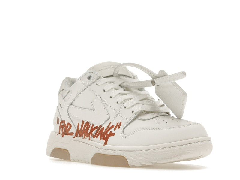 OFF-WHITE Out Of Office Low Tops For Walking Terracotta